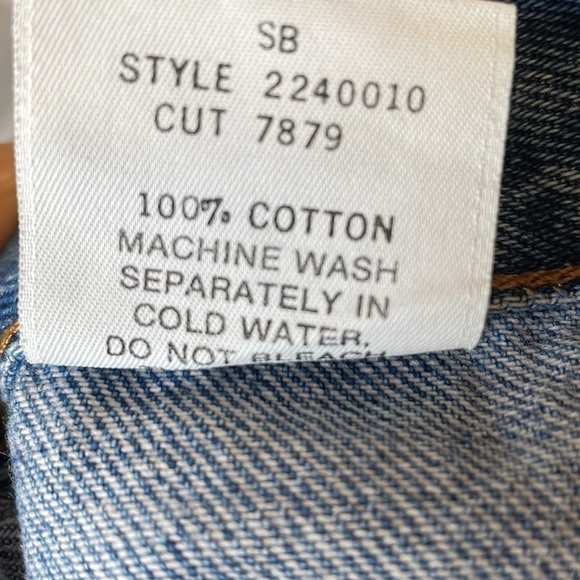 STEEL Jean Cut Off Shorts Size 7 - Picture 9 of 9